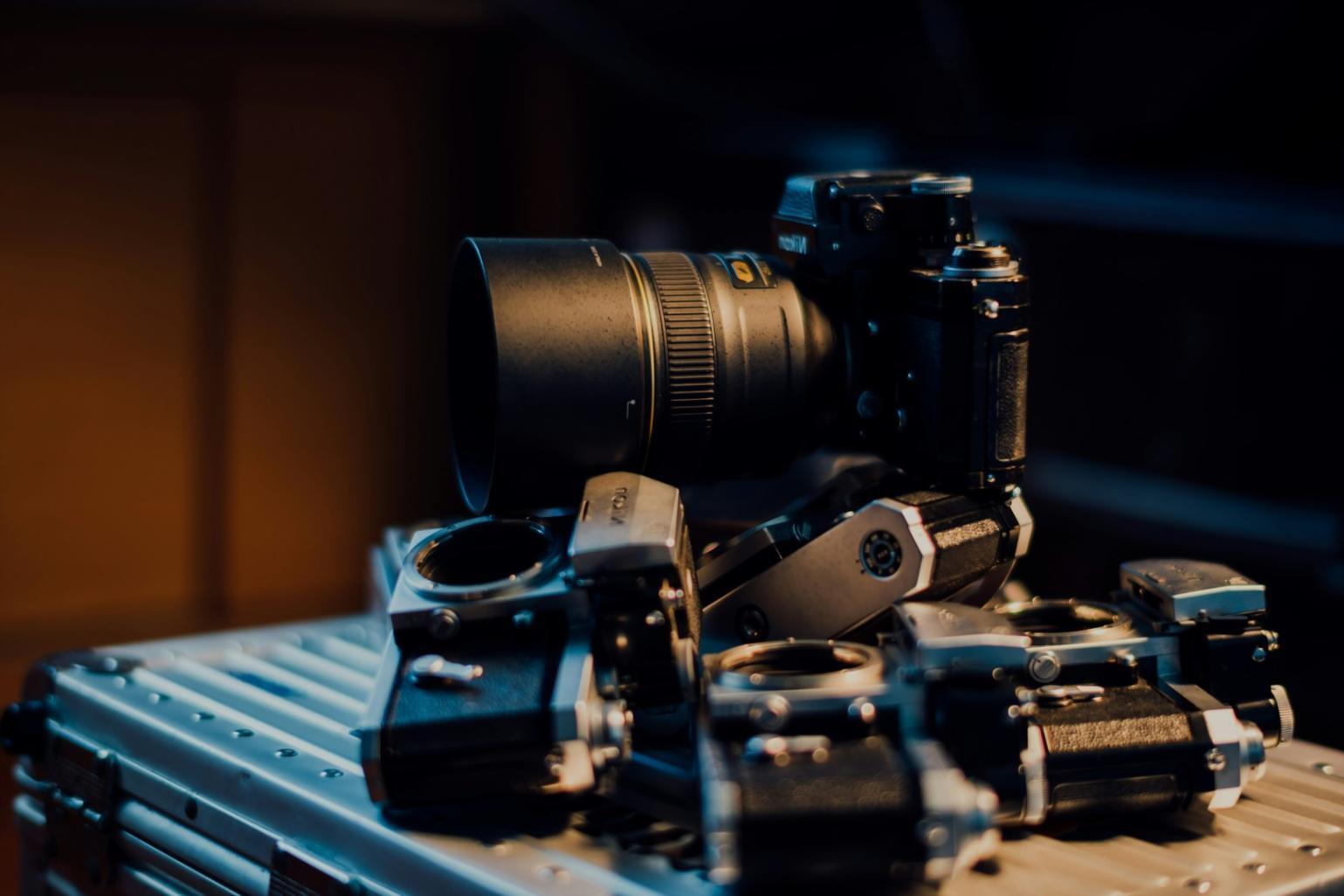 Professional video editing workspace showing timeline and editing interface