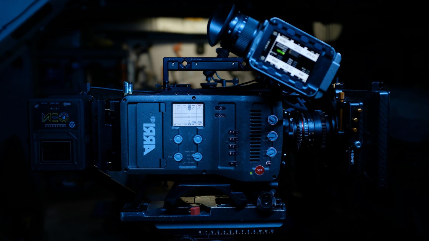 Advanced color grading panel with professional adjustment tools and scopes